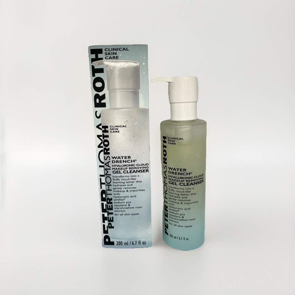 Peter Thomas Roth Water Drench, 6.7oz Hyaluronic Cloud Gel Cleanser Full Size